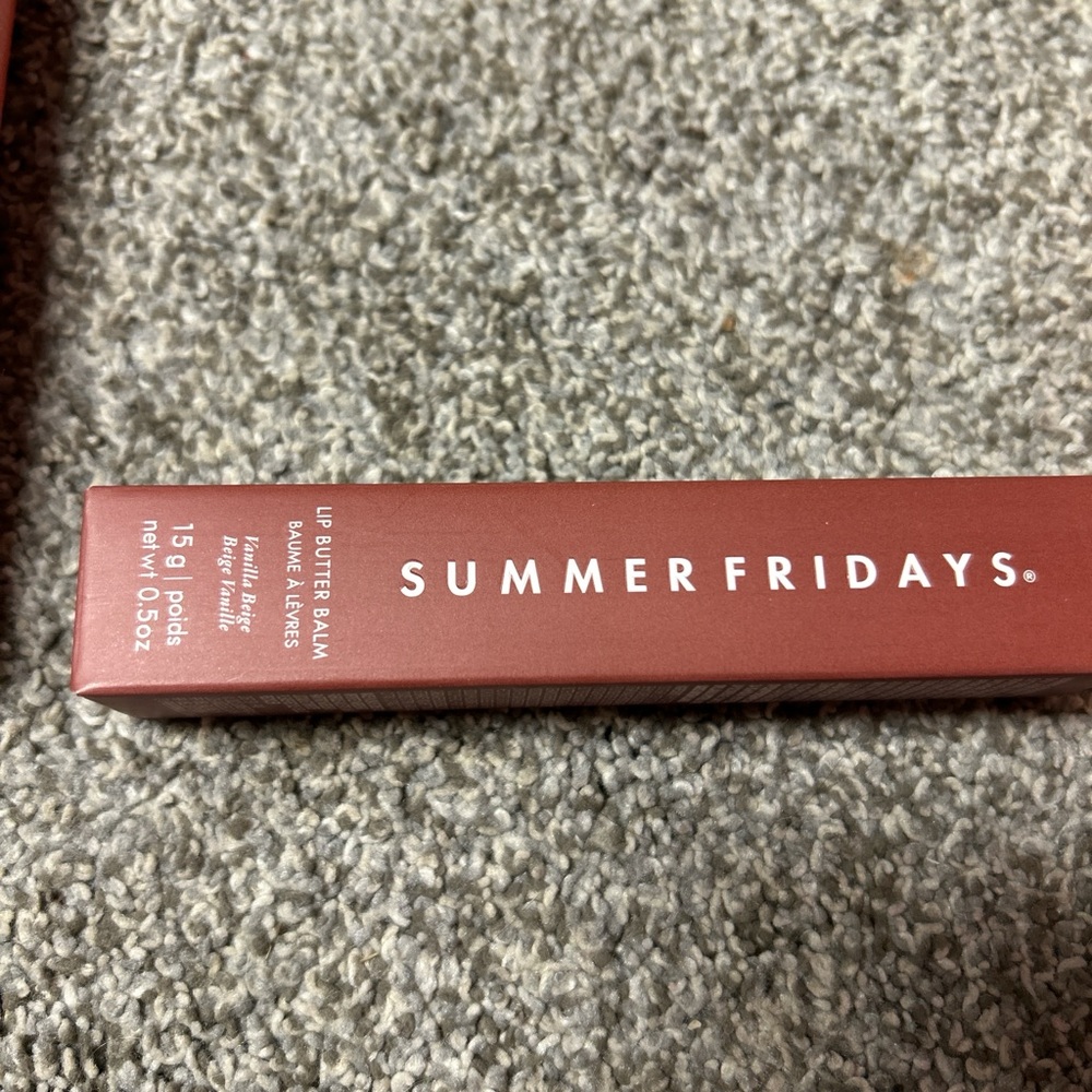 Summer Fridays Lip Butter Balm in Vanilla Beige